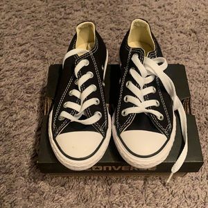 Converse toddler 10.5 us black